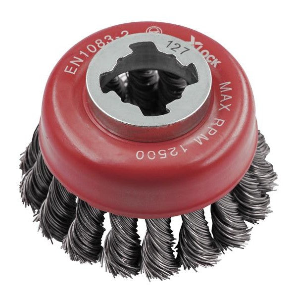 Faithfull X-LOCK Wire Cup Brush Twist Knot – Watson Hire