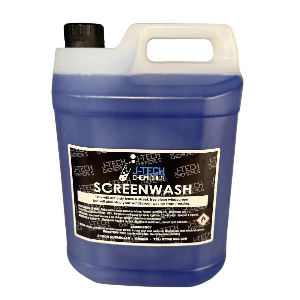 JTECH SCREENCLEAN SCREENWASH 5L