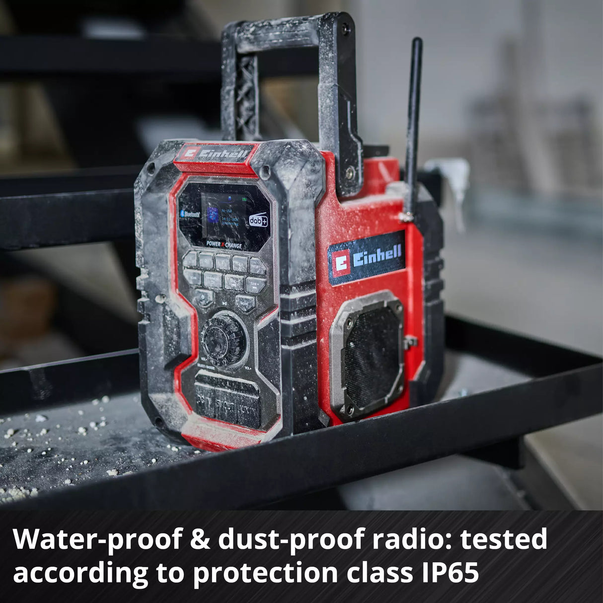 EINHELL CORDLESS RADIO TE-CR 18 LI DAB+/FM/BT - SOLO