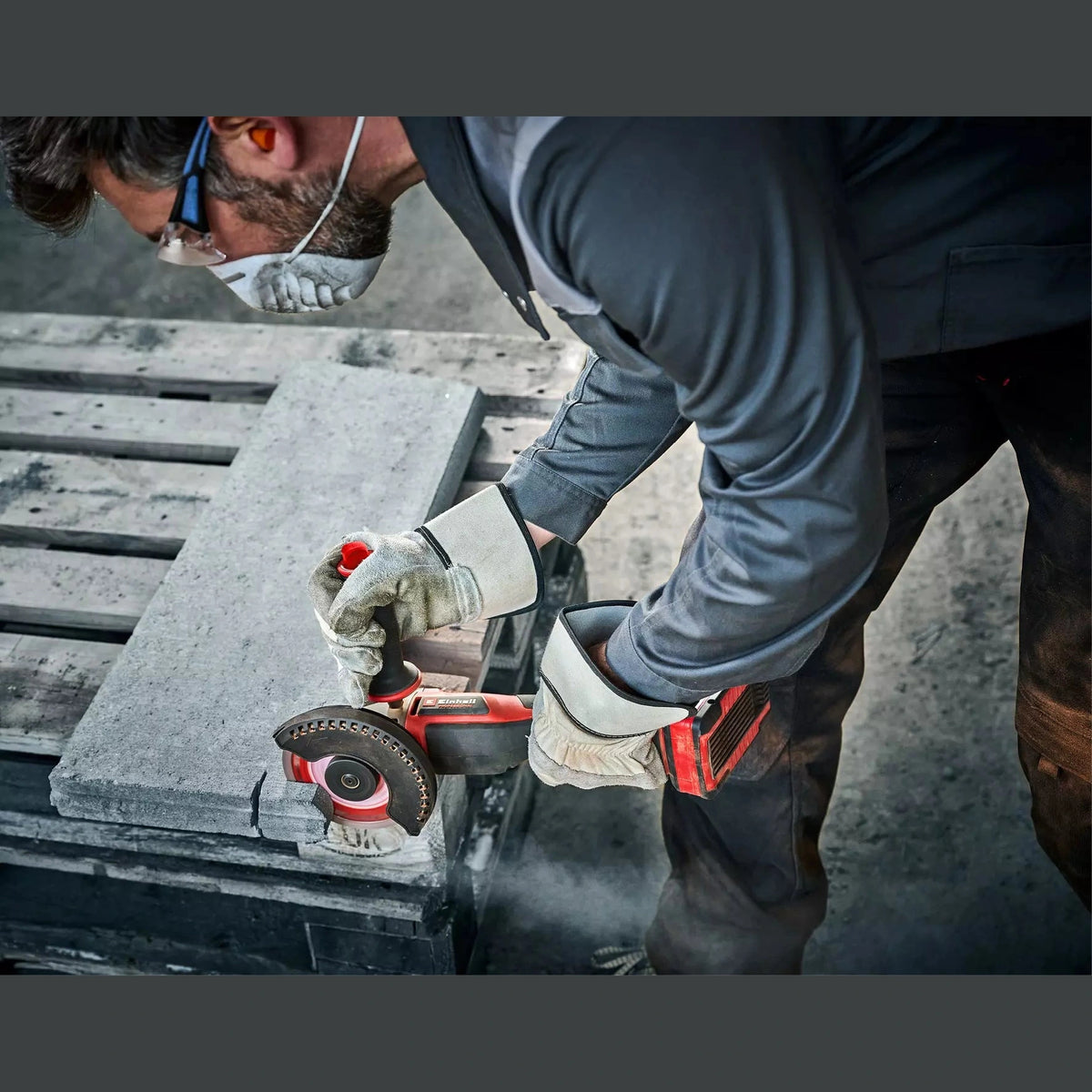 EINHELL CORDLESS ANGLE GRINDER AXXIO 115MM 18V