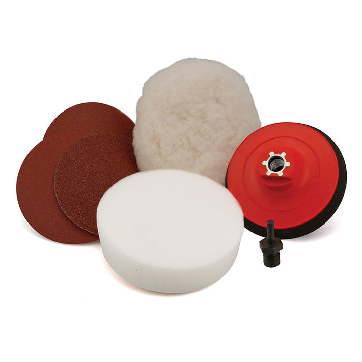 Flexipads World Class Sanding & Polishing Kit M14 & 6mm GRIP®