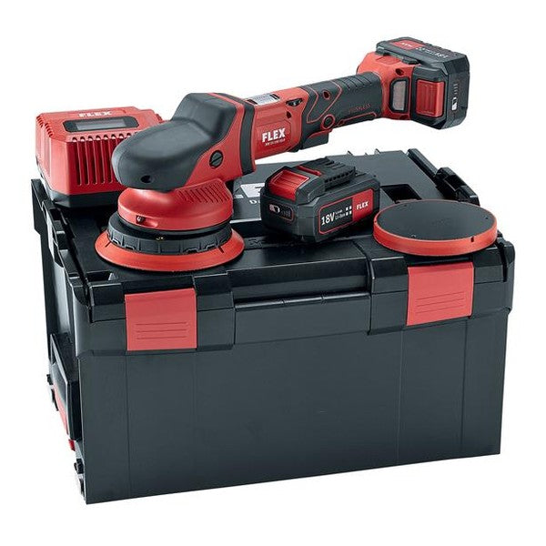 Flex Power Tools XFE 15 150 18.0-EC/5.0 Cordless Orbital Polisher Set