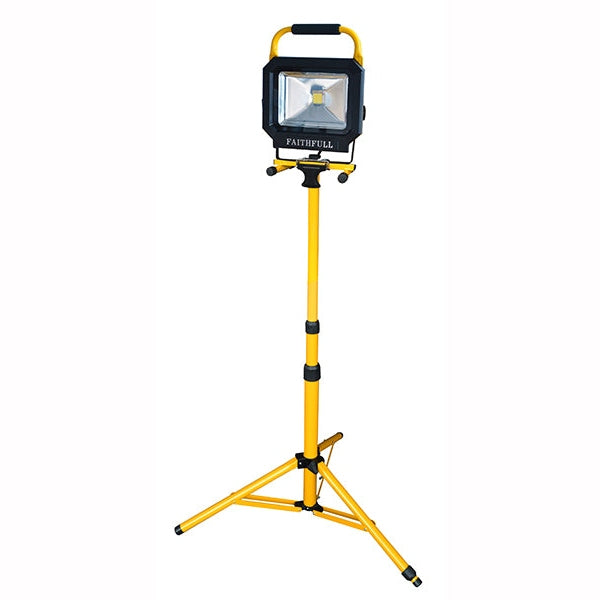 Faithfull COB LED Tripod Sitelight 30W 2100 L – Watson Hire - Watson Hire