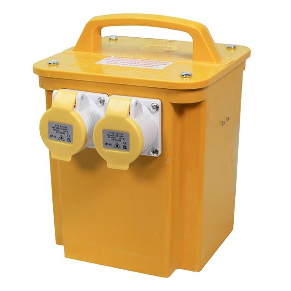 Faithfull Power Plus Transformer 3.3kVA Dual Socket