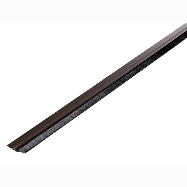 Geko Self-Adhesive PVC Doorstrip with Brush