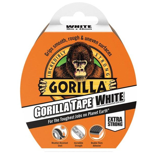 Gorilla Glue Gorilla Tape® 48mm x 10m White
