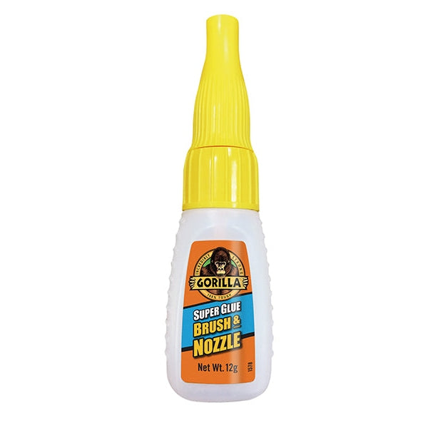 Gorilla Glue Gorilla Superglue Brush & Nozzle 12g - Watson Hire
