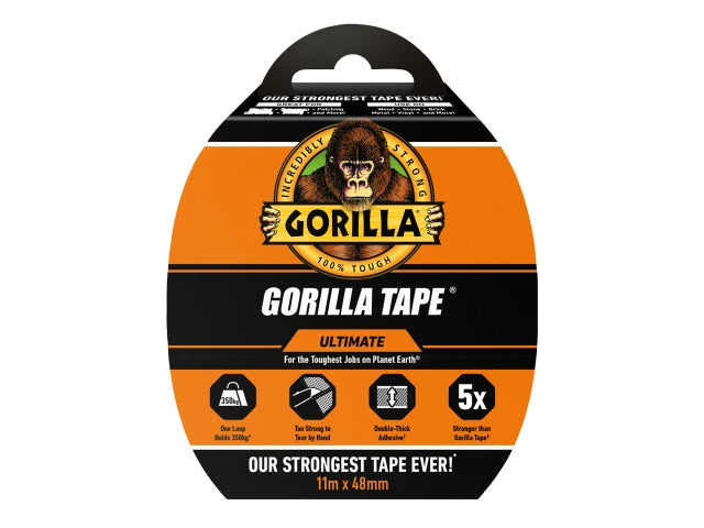 GORILLA TAPE ULTIMATE BLACK 11M