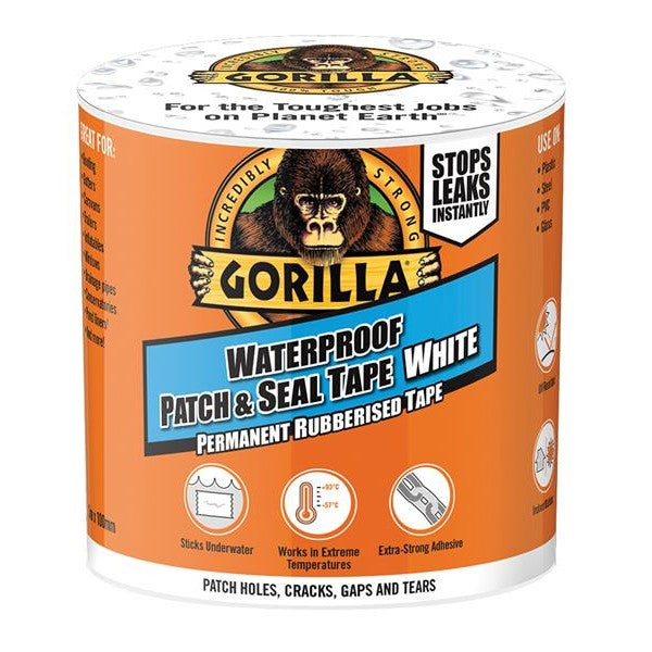 Gorilla® Waterproof Patch & Seal Tape 100mm x – Watson Hire