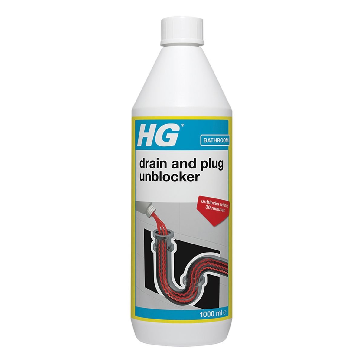 HG LIQUID DRAIN UNBLOCKER 1LTR