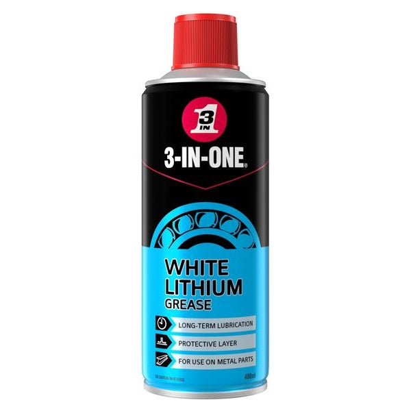 3-IN-ONE® 3-IN-ONE White Lithium Spray Grease 400ml