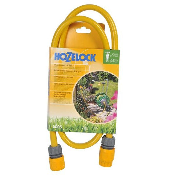 Hozelock 6005 Hose Connector Set 21-26.5mm (1/2-3/4in BSP)