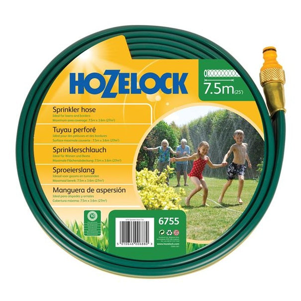 Hozelock 6755 Sprinkler Hose 7.5m