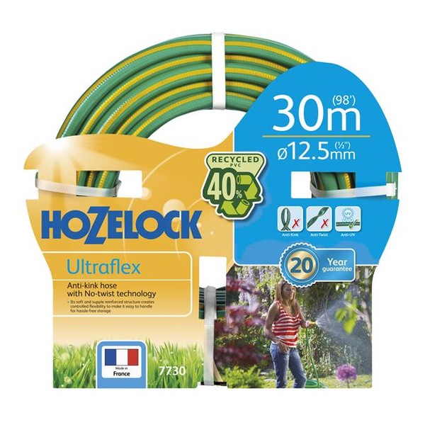 Hozelock 7730 Ultraflex Hose 30m 12.5mm (1/2in) Diameter