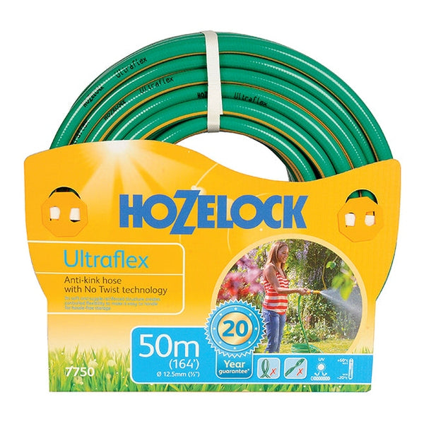 Hozelock 7750 Ultraflex Hose 50m 12.5mm (1/2in) Diameter