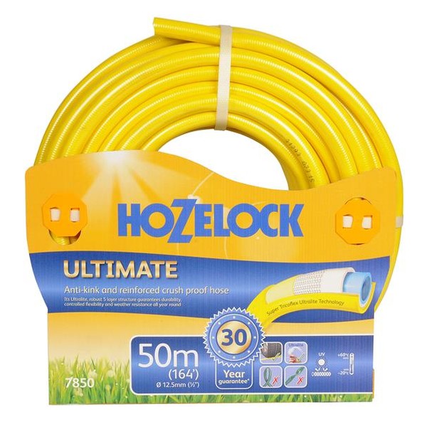 Hozelock 7850P Ultimate Hose 50m 12.5mm (1/2in) Diameter