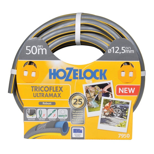 Hozelock 7950 Tricoflex Ultramax Anti-Crush Hose 50m