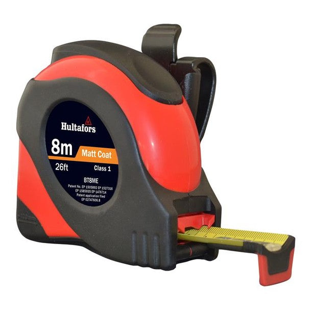 Hultafors BT8ME Big T Pocket Tape 8m/26ft (Width 25mm)