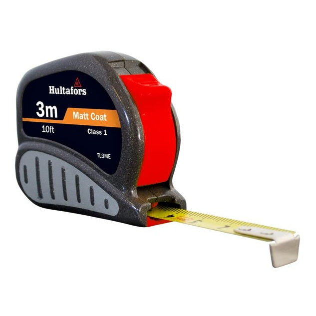 Hultafors TL3ME Tri-Lok Pocket Tape 3m/10ft (Width 13mm)