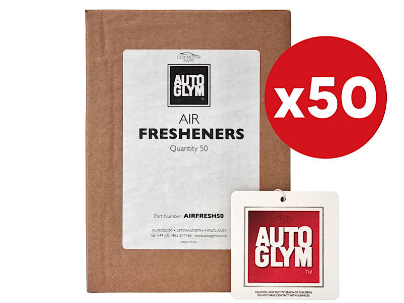 AUTOGLYM AIR FRESHENER BOX OF 50
