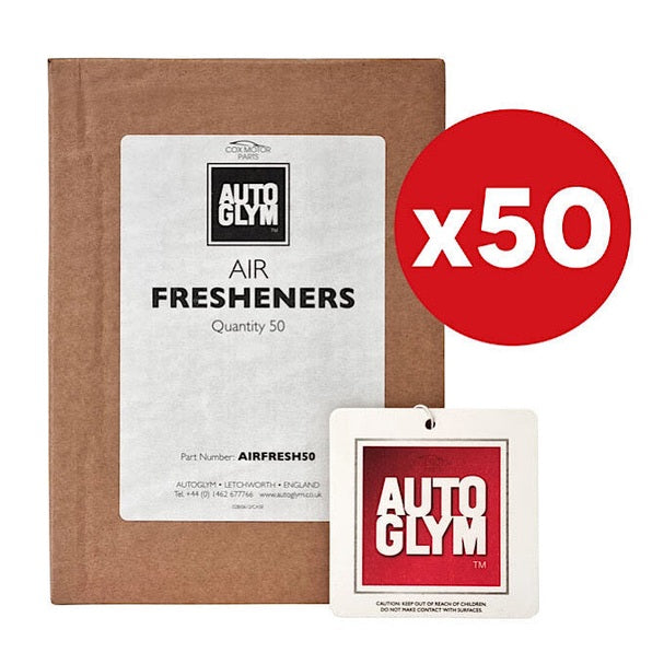AUTOGLYM AIR FRESHENER BOX OF 50