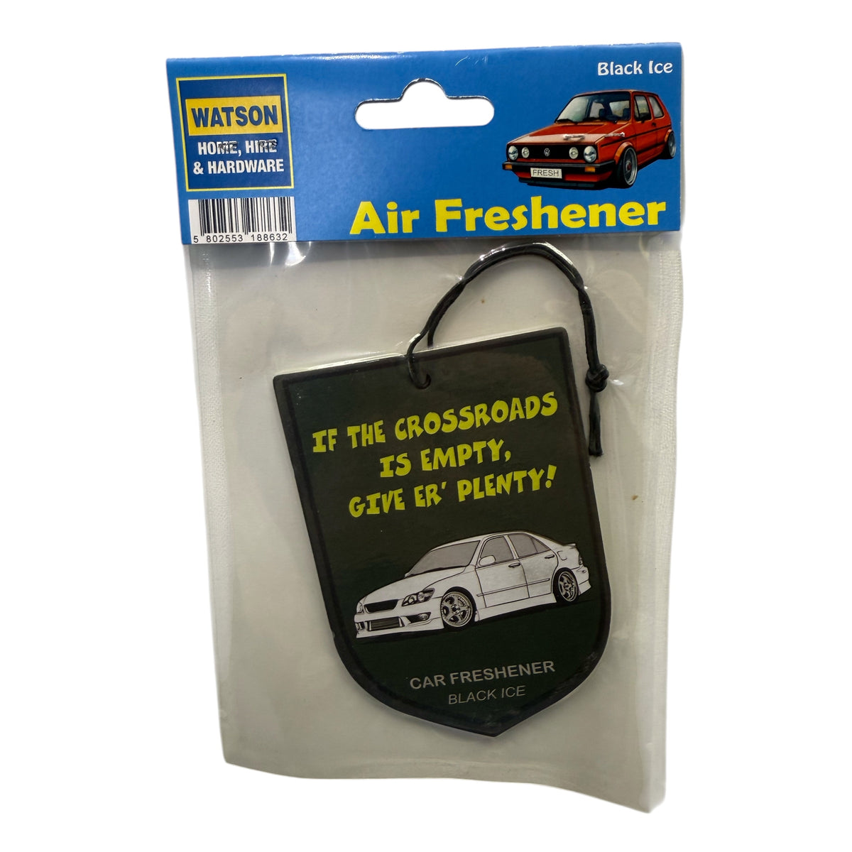 WATSON HIRE NOVELTY AIR FRESHENER