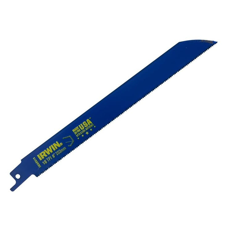 IRWIN® 818R Sabre Saw Blade Metal Cutting 200mm 18 TPI Pack of 25