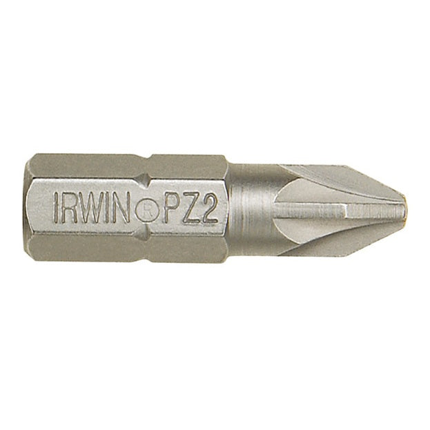IRWIN® Pozidriv Insert Bits PZ2 25mm (Pack 2)
