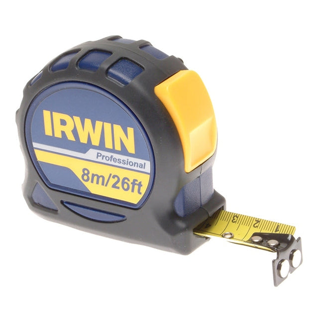 IRWIN® Professional Pocket Tape 8m/26ft (Width 25mm) Carded