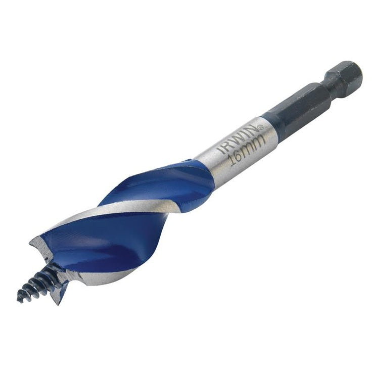 IRWIN® Blue Groove 6X Stubby Wood Bit 16 x 100mm