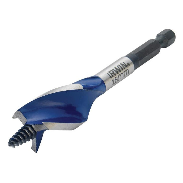 IRWIN® Blue Groove 6X Stubby Wood Bit 18 x 100mm
