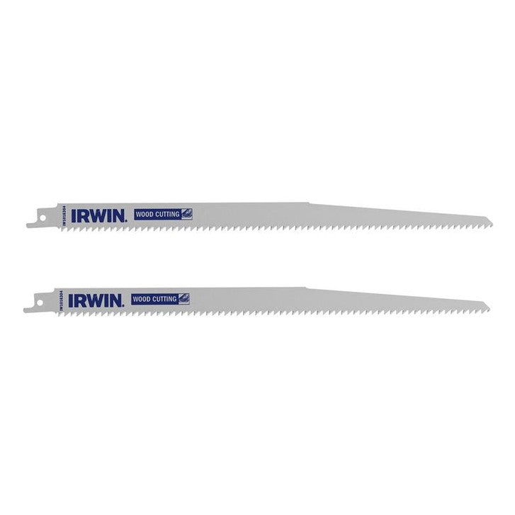 IRWIN® Sabre Saw Blade Coarse Wood Cutting 305mm Pack of 2