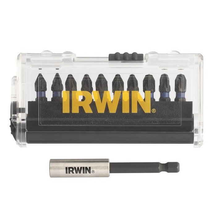 IRWIN® Impact Pro Performance Pozi Screwdriver Bit Set, 10 Piece