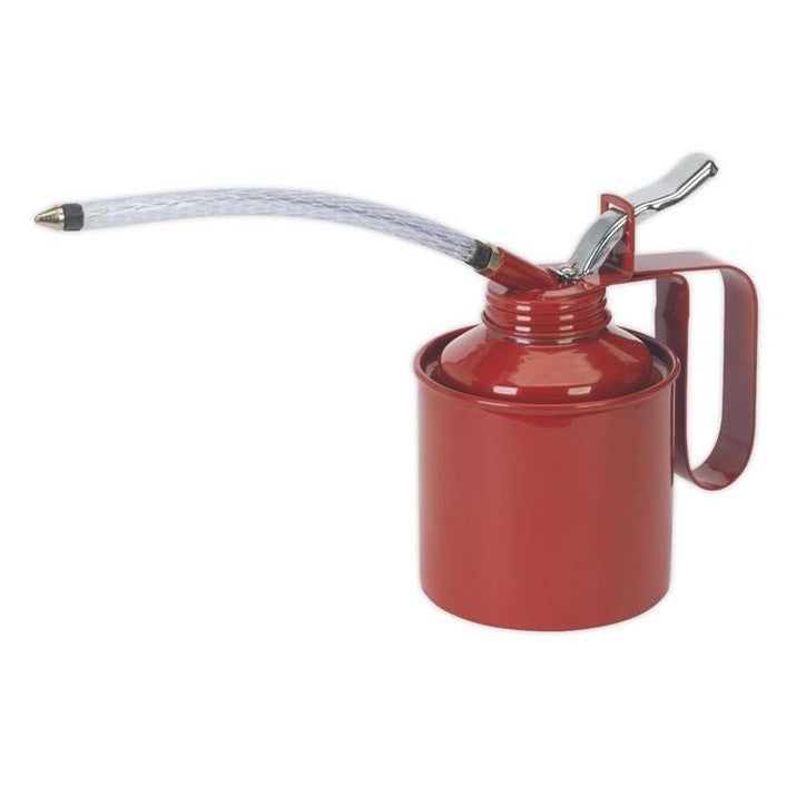 SEALEY METAL OIL CAN FLEXIBLE SPOUT 500ML