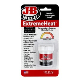 JB WELD EXTREME HEAT ON METAL HIGH-TEMP 85G - Watson Hire