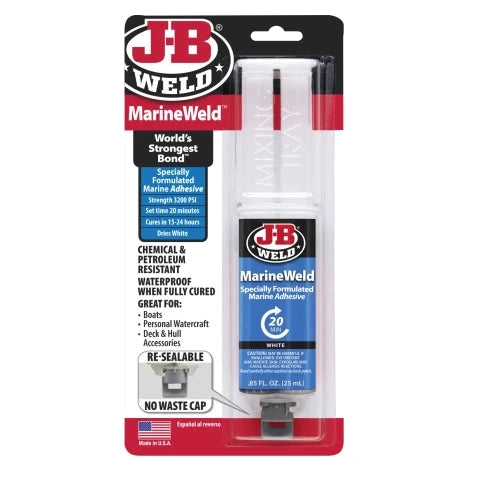 JB WELD MARINE WELD SYRINGE SETS IN 5 MIN 25ML - Watson Hire