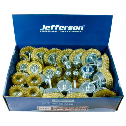 JEFFERSON ABRASIVE SPINDLE MOUNTED WIRE BRUSH