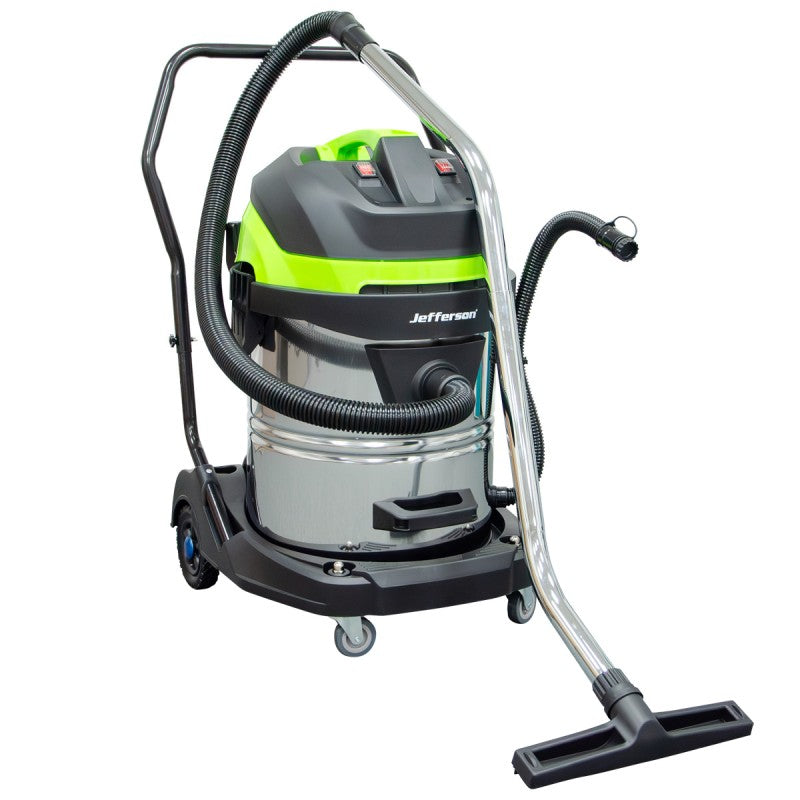 JEFFERSON 60L STAINLESS STEEL WET AND DRY VACUUM CLEANER 230V
