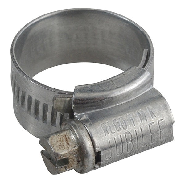 Jubilee® 0 Zinc Protected Hose Clip 16 - 22mm (5/8 - 7/8in)