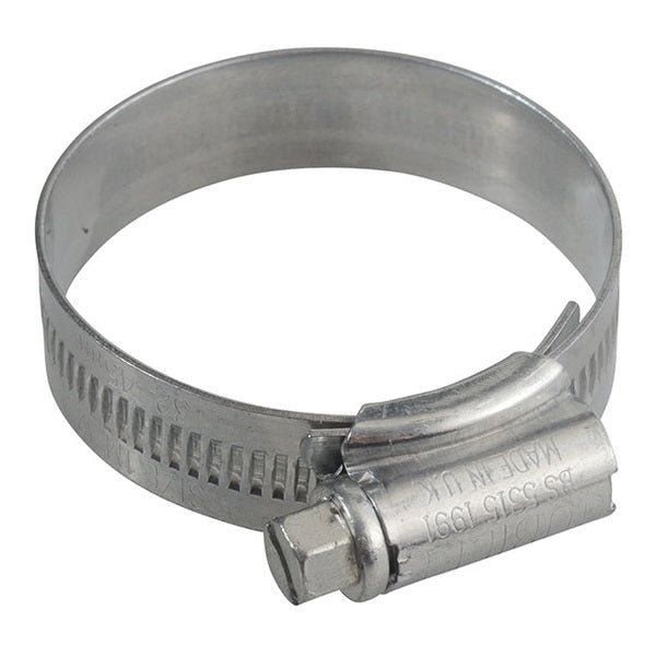Jubilee® 1M Zinc Protected Hose Clip 32 - 45mm (1.1/4 - 1.3/4in)