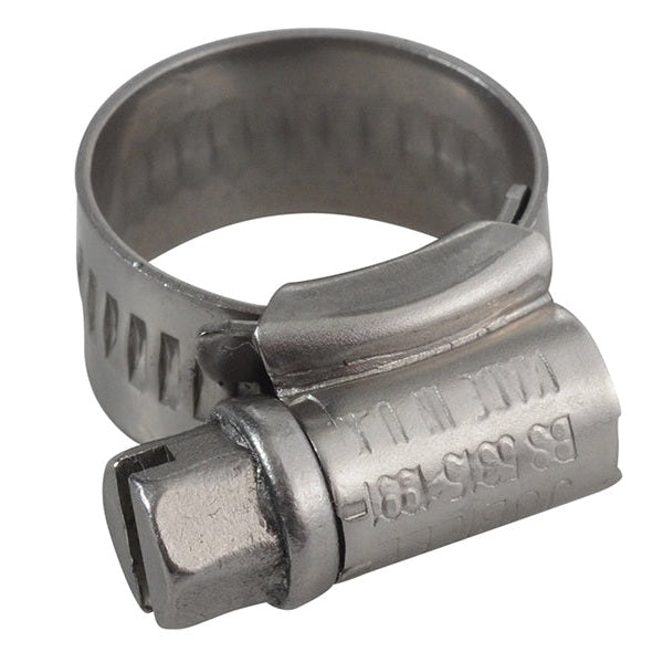 Jubilee® MOO Stainless Steel Hose Clip 11 - 16 mm (1/2 - 5/8in) - Watson Hire