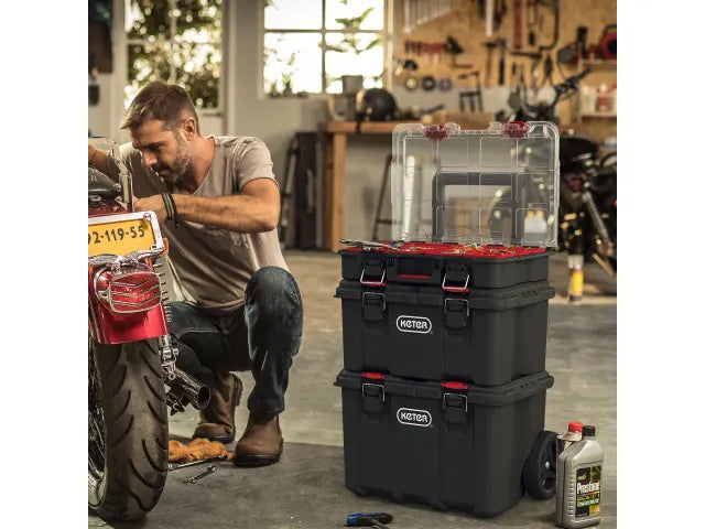 KETER STACK N ROLL MODULAR SYSTEM (STARTER KIT)