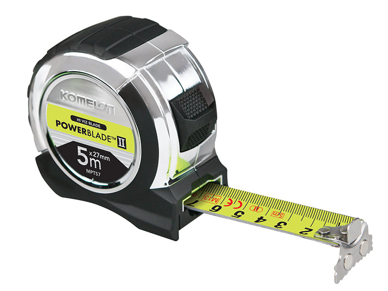 Komelon PowerBlade™ II Pocket Tape 5m (Width 27mm) (Metric only)