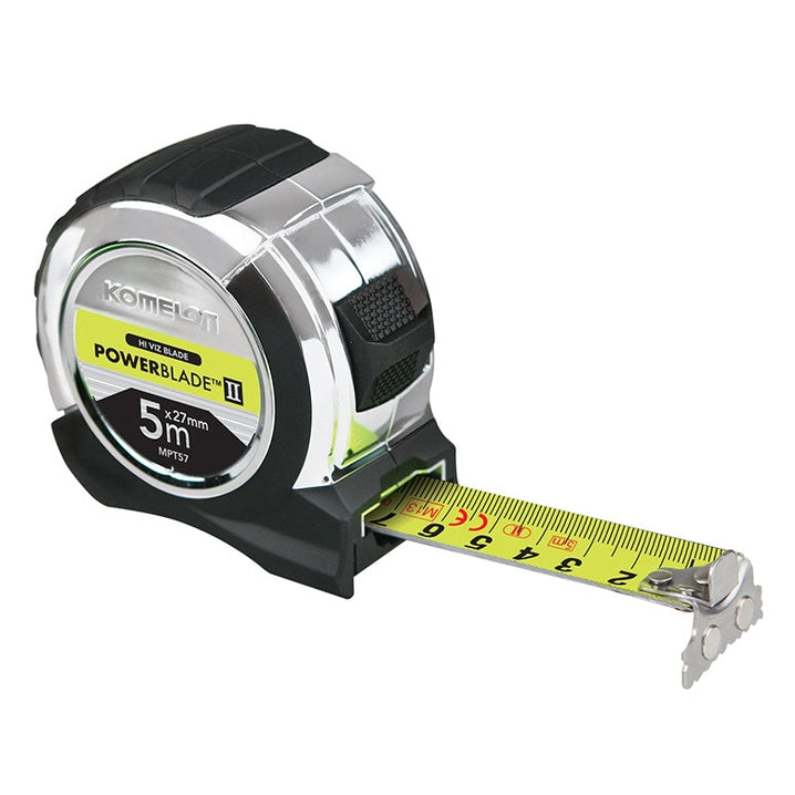 Komelon PowerBlade™ II Pocket Tape 5m (Width 27mm) (Metric only)
