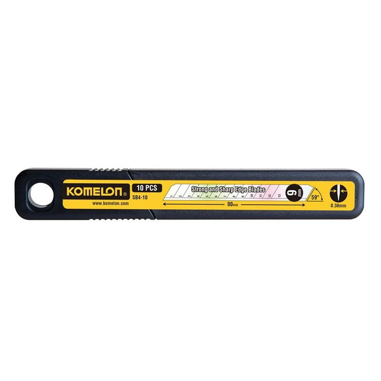 Komelon Snap-Off Blades 9mm (Pack 10)