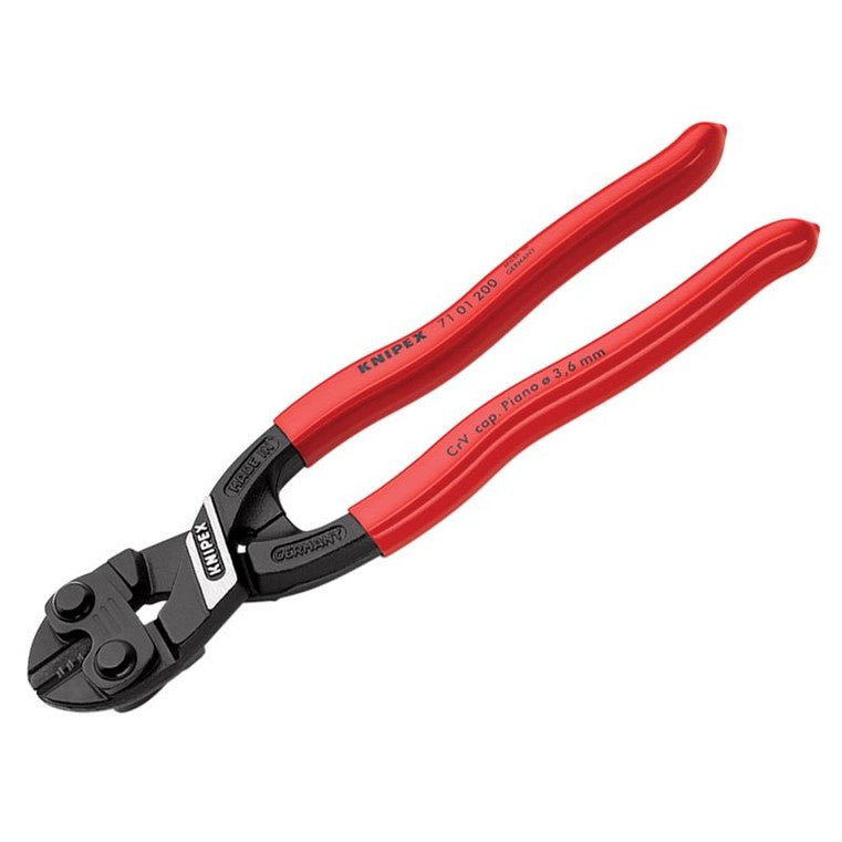 Knipex CoBolt® Compact Bolt Cutters PVC Grip 200mm