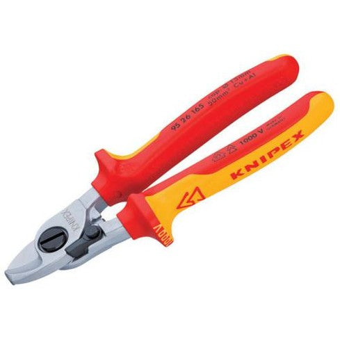 KNIPEX CABLE SHEARS I MCG VDE 165MM
