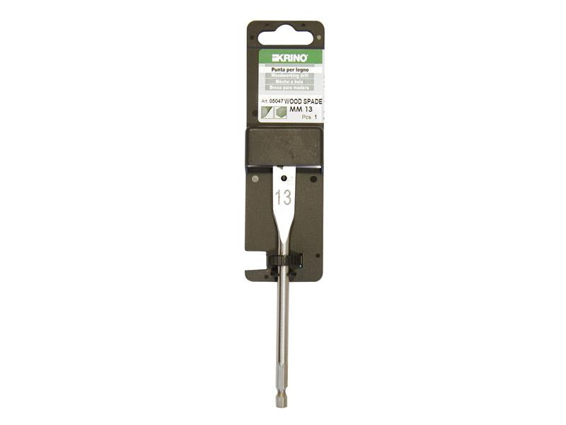 Krino Flat Wood Drill Bit 30mm Display Pack