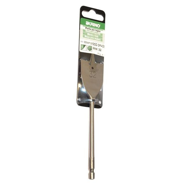 Krino Flat Wood Drill Bit 32mm Display Pack