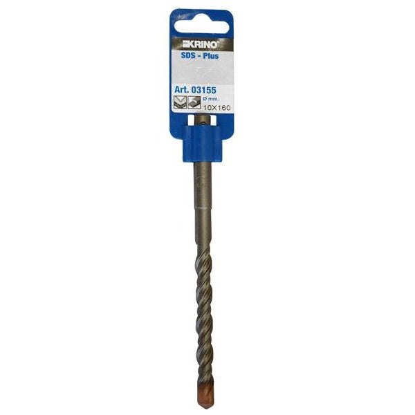 Krino SDS Plus Drill Bit 10 x 160mm Display Pack